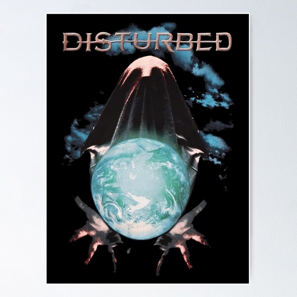 Disturbed Hooded Figure Poster RB0301 product Offical disturbed Merch