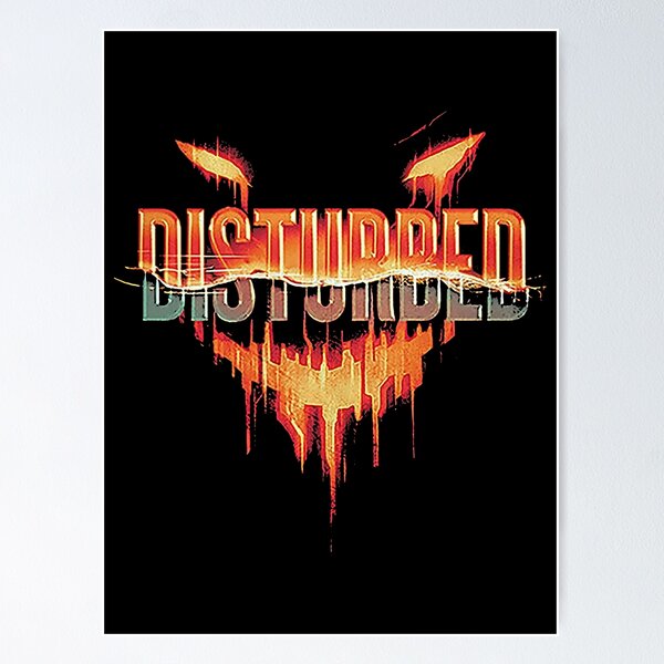 Disturbed 2024 Tour Poster RB0301 product Offical disturbed Merch