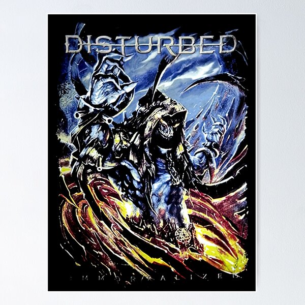 DISTURBED - 'The End' Poster RB0301 product Offical disturbed Merch