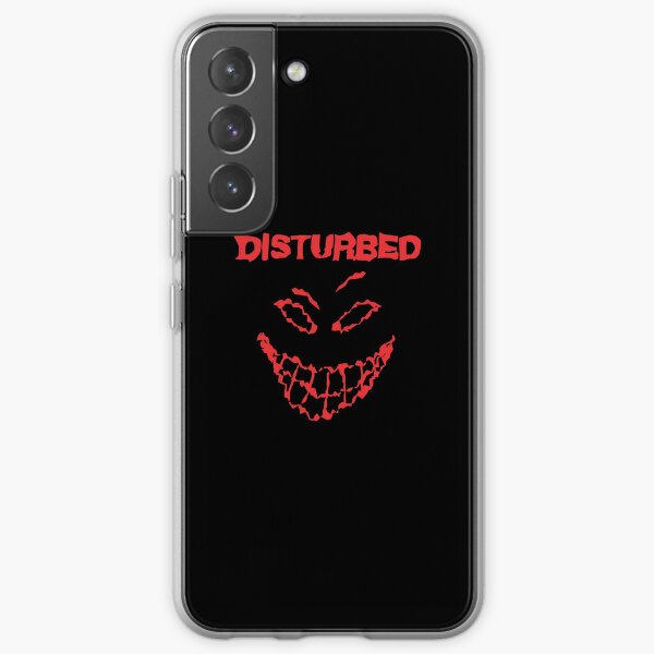 red disturbed smile Samsung Galaxy Soft Case RB0301 product Offical disturbed Merch
