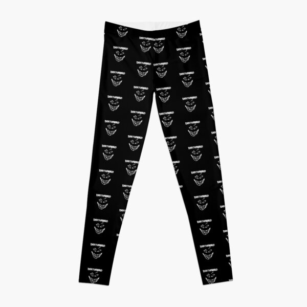 white disturbed smile Leggings RB0301 product Offical disturbed Merch