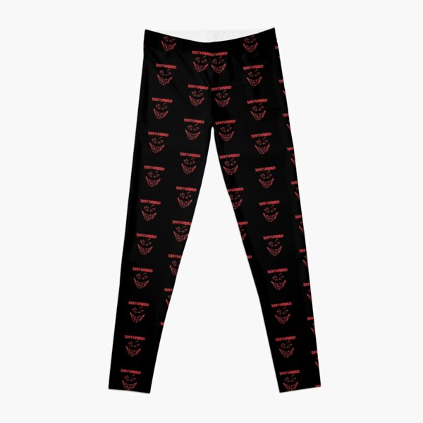 red disturbed smile Leggings RB0301 product Offical disturbed Merch