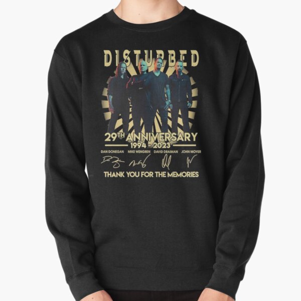 Disturbed Band 29th Anniversary 1994-2023 Thank You For The Memories Pullover Sweatshirt RB0301 product Offical disturbed Merch