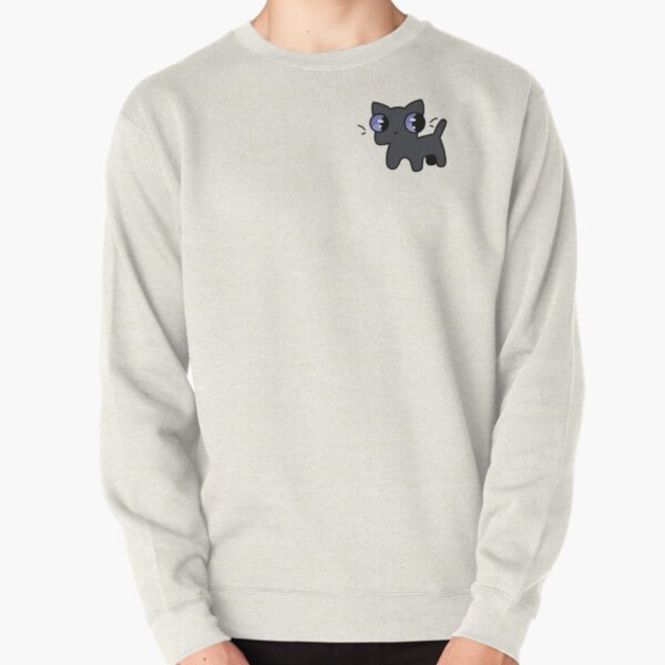 Grey Disturbed Cat (Blue Eyed) Pullover Sweatshirt RB0301 product Offical disturbed Merch