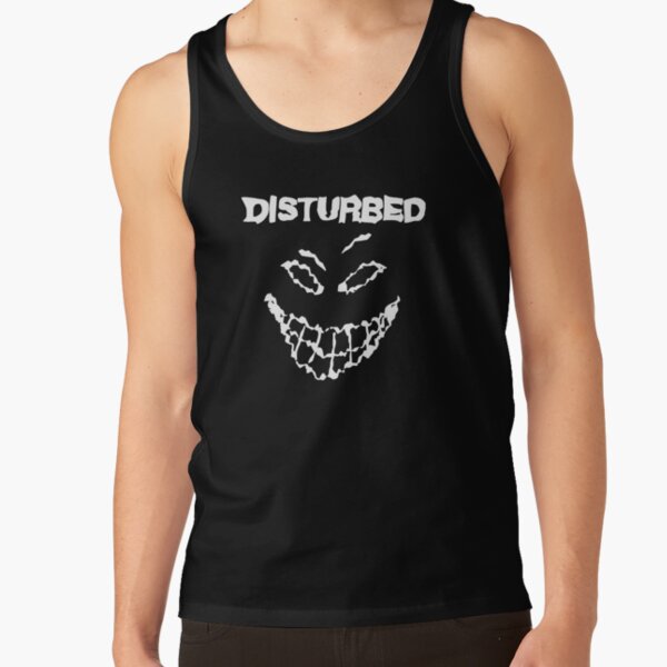 white disturbed smile Tank Top RB0301 product Offical disturbed Merch