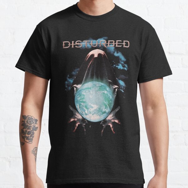Disturbed Hooded Figure Classic T-Shirt RB0301 product Offical disturbed Merch