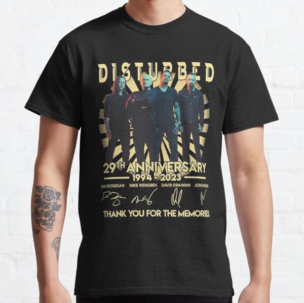 Disturbed Band 29th Anniversary 1994-2023 Thank You For The Memories Classic T-Shirt RB0301 product Offical disturbed Merch