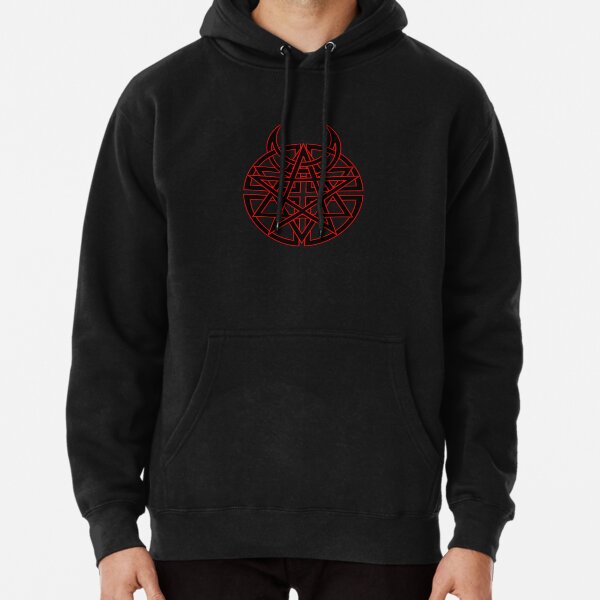 disturbed pentagram Pullover Hoodie RB0301 product Offical disturbed Merch