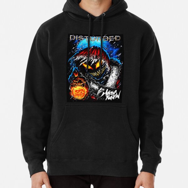 Disturbed wallpaper album Pullover Hoodie RB0301 product Offical disturbed Merch