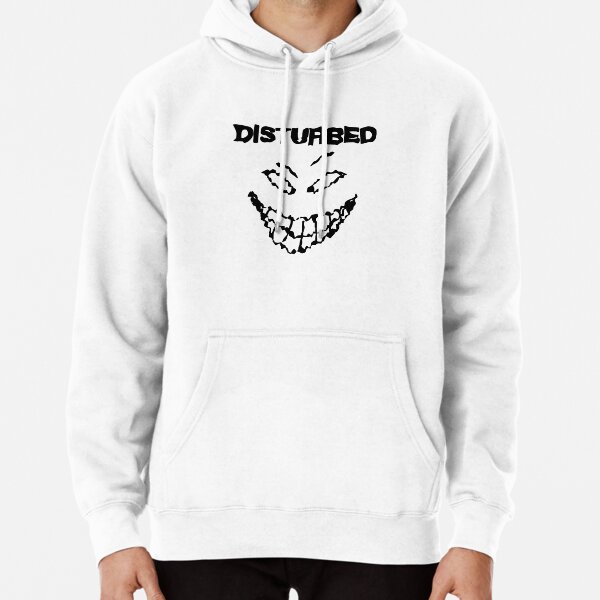 black disturbed smile Pullover Hoodie RB0301 product Offical disturbed Merch