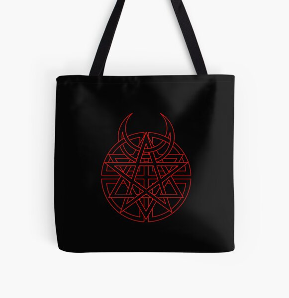 disturbed pentagram All Over Print Tote Bag RB0301 product Offical disturbed Merch
