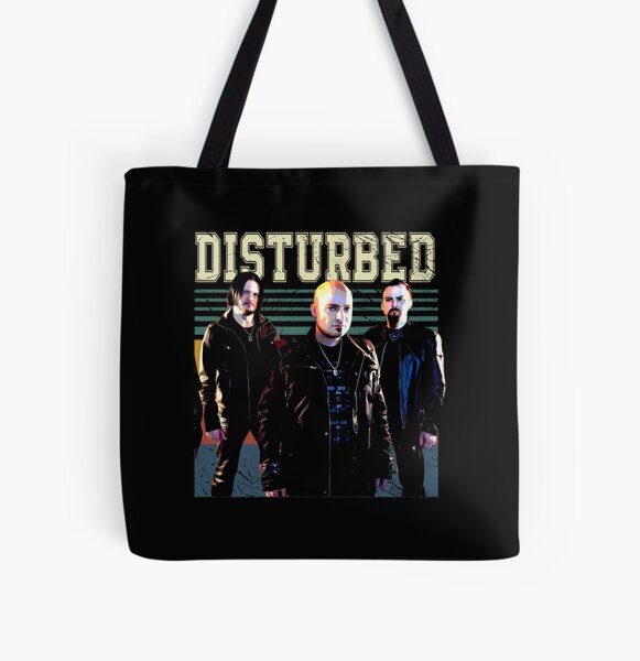 Immortal Threads Disturbeds Band Tees Defying Conventions In The Realm Of Rock Chic All Over Print Tote Bag RB0301 product Offical disturbed Merch