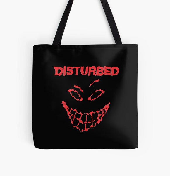 red disturbed smile All Over Print Tote Bag RB0301 product Offical disturbed Merch