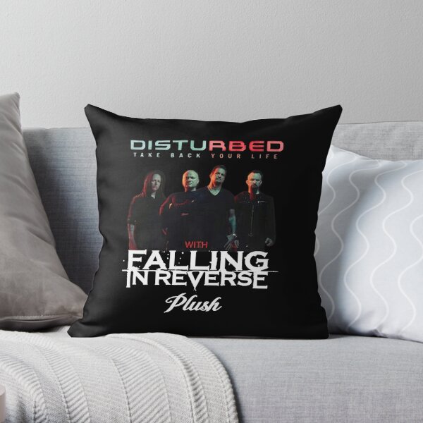 Disturbed 2024 Tour art Throw Pillow RB0301 product Offical disturbed Merch