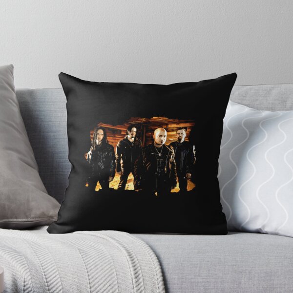 Feel The Fury Of Disturbeds Throw Pillow RB0301 product Offical disturbed Merch