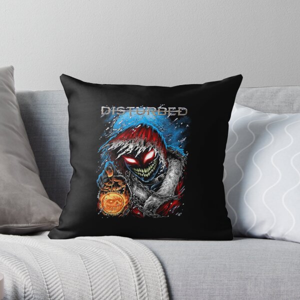 Disturbed band Throw Pillow RB0301 product Offical disturbed Merch