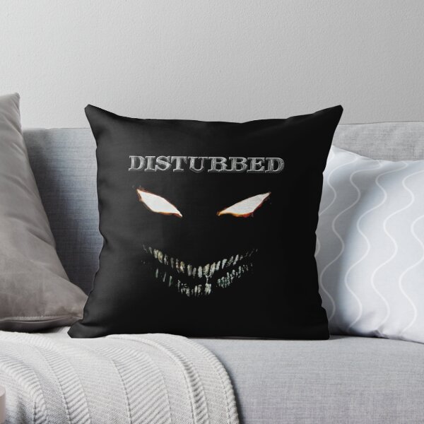 Disturbed The Guy Face Throw Pillow RB0301 product Offical disturbed Merch