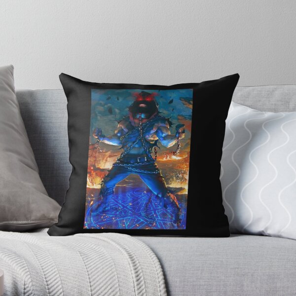 disturbed THE GUY! Throw Pillow RB0301 product Offical disturbed Merch