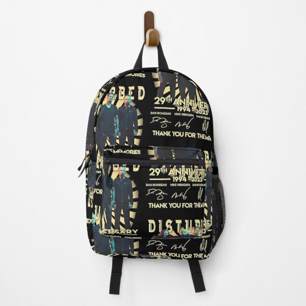 Disturbed Band 29th Anniversary 1994-2023 Thank You For The Memories Backpack RB0301 product Offical disturbed Merch