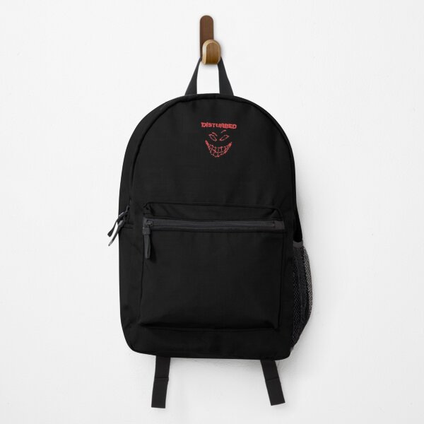 red disturbed smile Backpack RB0301 product Offical disturbed Merch