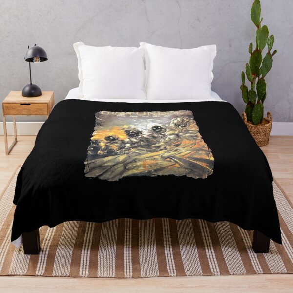 Disturbed Band art Throw Blanket RB0301 product Offical disturbed Merch