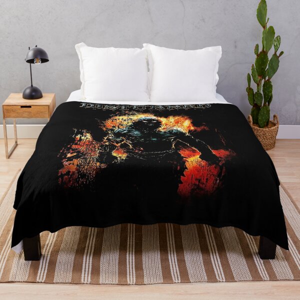 Disturbed logo Throw Blanket RB0301 product Offical disturbed Merch