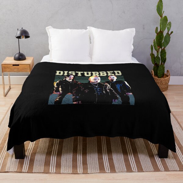 Immortal Threads Disturbeds Band Tees Defying Conventions In The Realm Of Rock Chic Throw Blanket RB0301 product Offical disturbed Merch