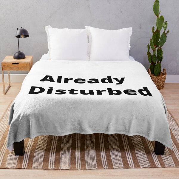 Already Disturbed Throw Blanket RB0301 product Offical disturbed Merch