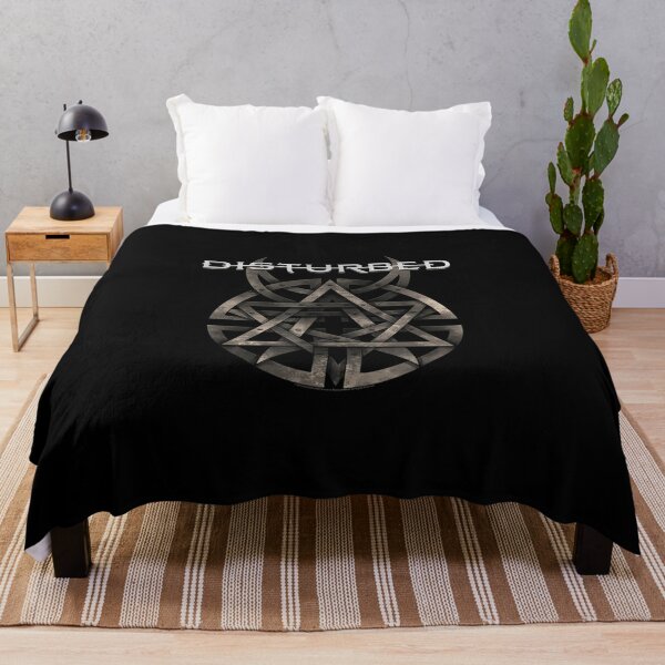 Disturbed logo Throw Blanket RB0301 product Offical disturbed Merch