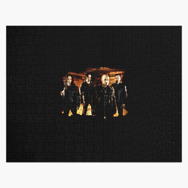 Feel The Fury Of Disturbeds Jigsaw Puzzle RB0301 product Offical disturbed Merch