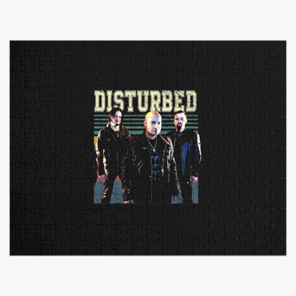Immortal Threads Disturbeds Band Tees Defying Conventions In The Realm Of Rock Chic Jigsaw Puzzle RB0301 product Offical disturbed Merch