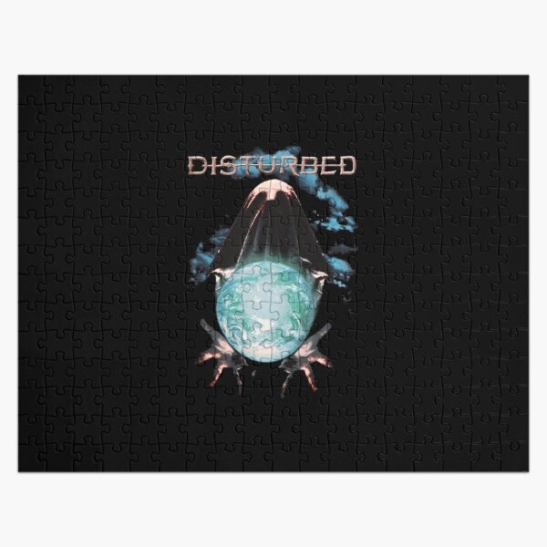 Disturbed Hooded Figure Jigsaw Puzzle RB0301 product Offical disturbed Merch