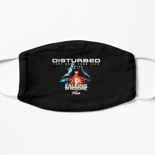 Disturbed 2024 Tour art retro Flat Mask RB0301 product Offical disturbed Merch