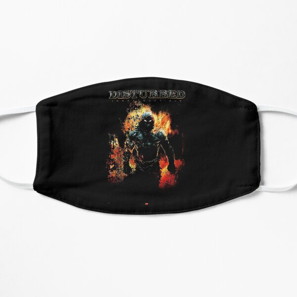 Disturbed logo Flat Mask RB0301 product Offical disturbed Merch
